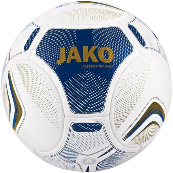 jako trainingsball prestige 2307 707 weiss navy gold gr 4