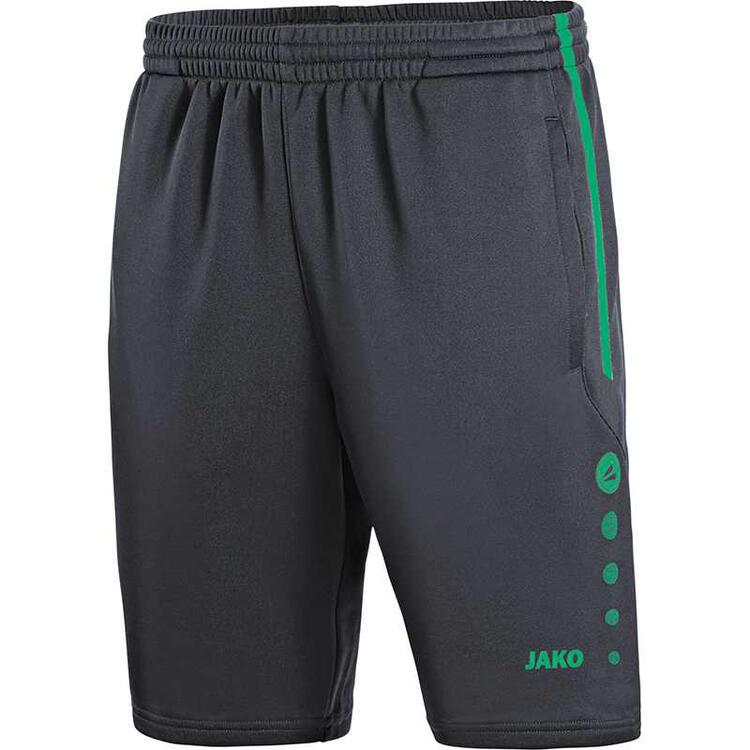 jako trainingsshort active anthrazit tuerkis 8595 24 gr l