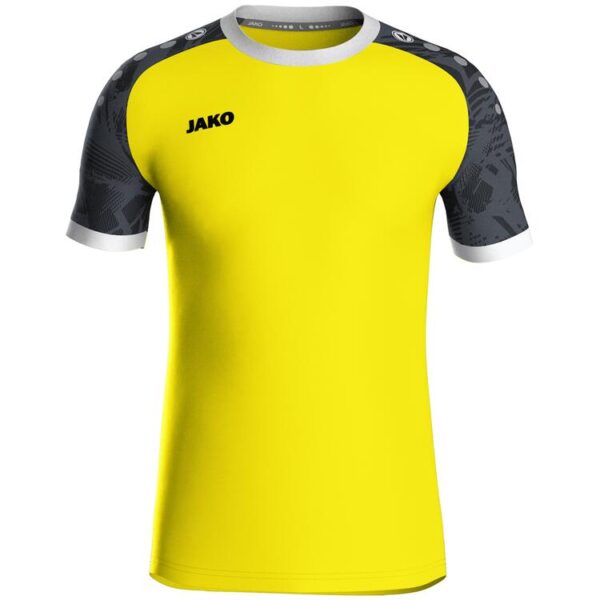 jako trikot iconic ka 4224 soft yellow schwarz gr 140