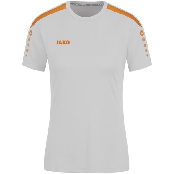 jako trikot power ka 4223 846 soft grey neonorange gr 34