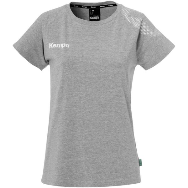 kempa core 26 t shirt women 200366205 dark grau melange gr s