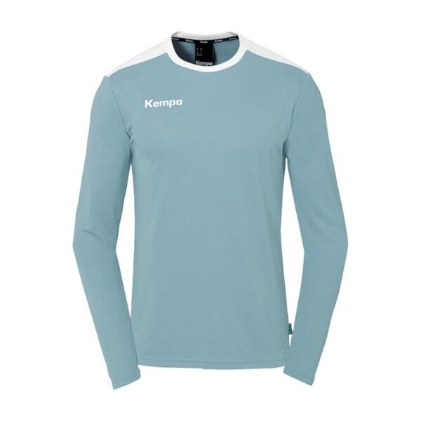 kempa emotion 27 langarmshirt 200512755 aqua weiss gr 152