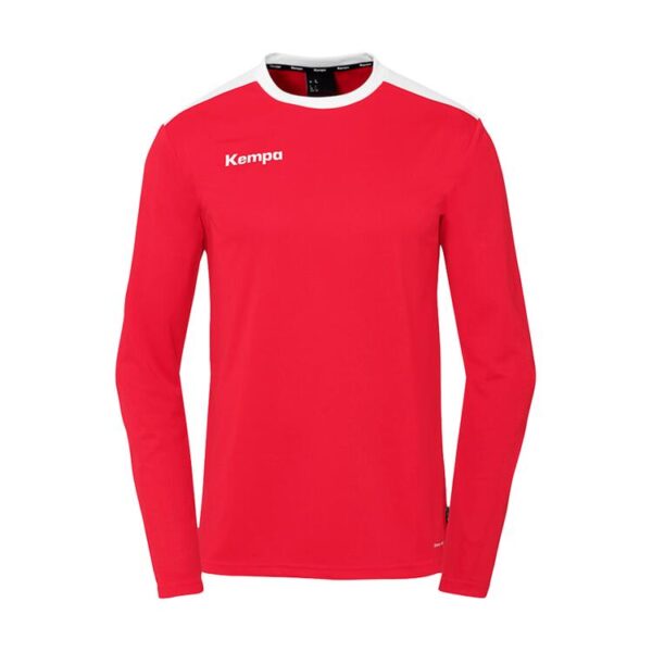 kempa emotion 27 langarmshirt 200512761 rot weiss gr 152