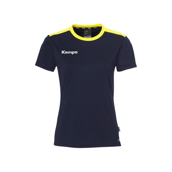 kempa emotion 27 shirt damen 200512441 marine fluo gelb gr l