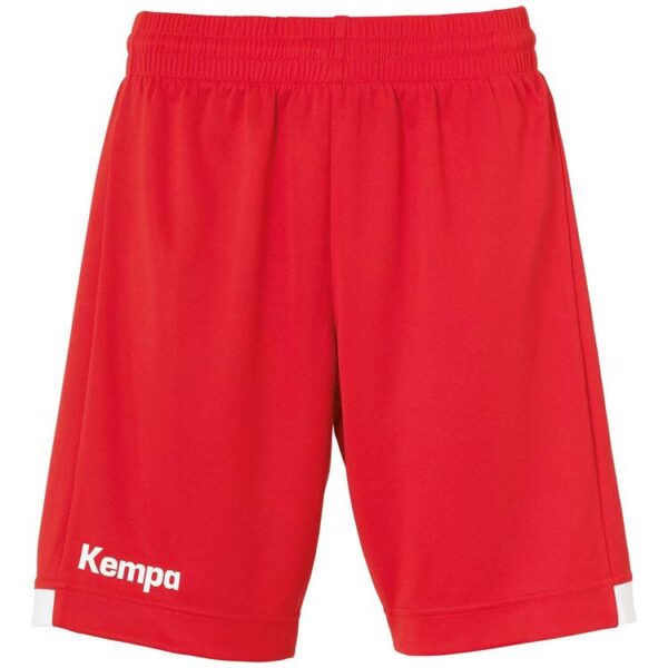 kempa player long shorts women 200364803 rot weiss gr l