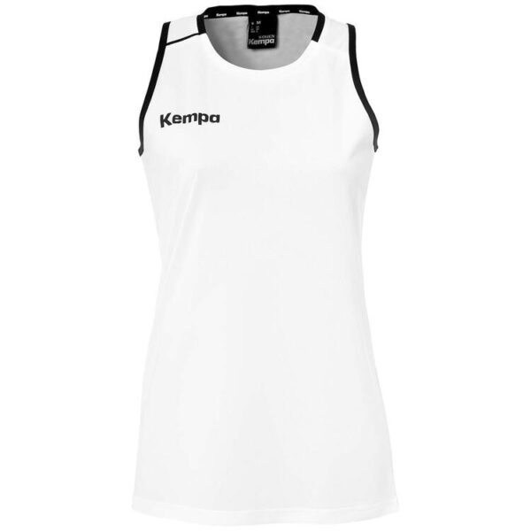 kempa player tank top women 200364605 weiss schwarz gr l