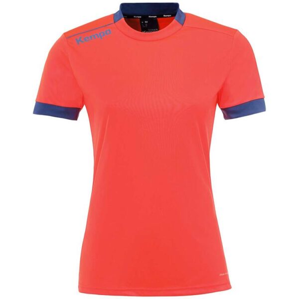 kempa player trikot women 200362109 fluo rot ice grau gr l