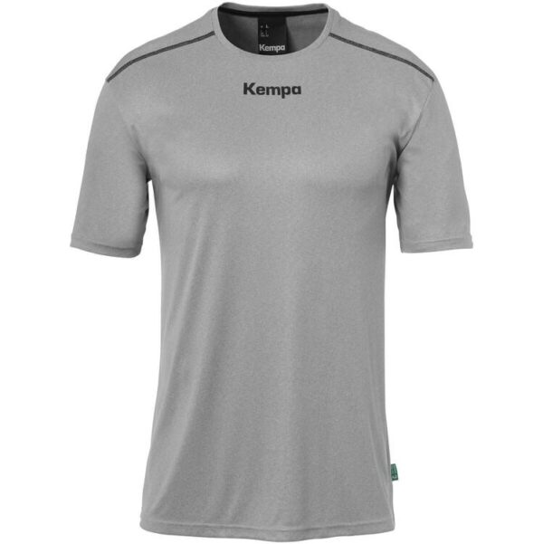 kempa poly shirt 200234605 dark grau melange gr 116