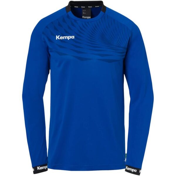 kempa wave 26 longsleeve 200366008 royal marine gr l