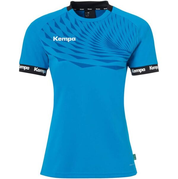 kempa wave 26 t shirt damen 200365503 kempablau royal gr l