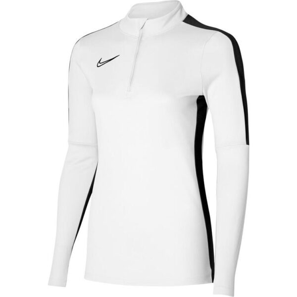 nike academy 23 drill top damen dr1354 100 white black black gr l