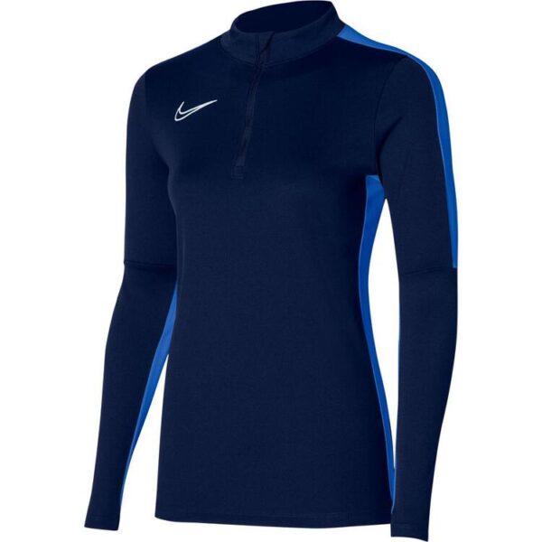 nike academy 23 drill top damen dr1354 451 obsidian royal blue white gr l