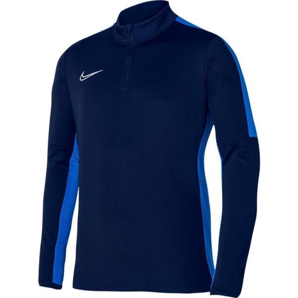 nike academy 23 drill top herren dr1352 451 obsidian royal blue white gr