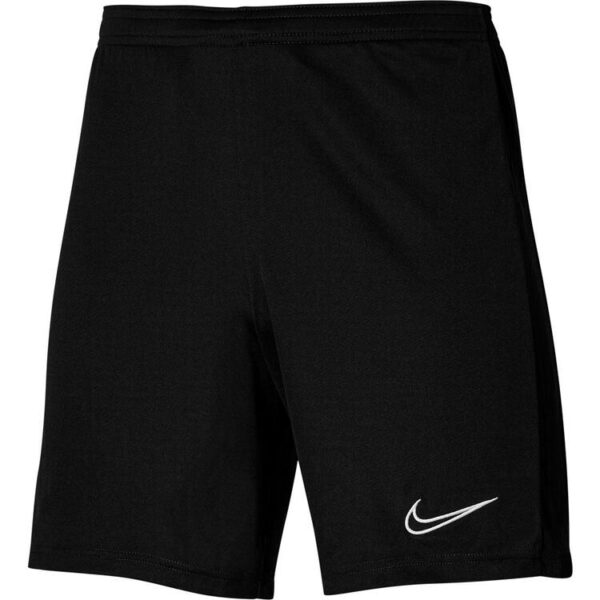 nike academy 23 knit short kinder dr1364 010 black black white gr l