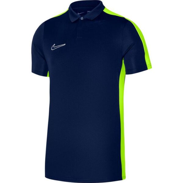 nike academy 23 polo kinder dr1350 452 obsidian volt white gr l