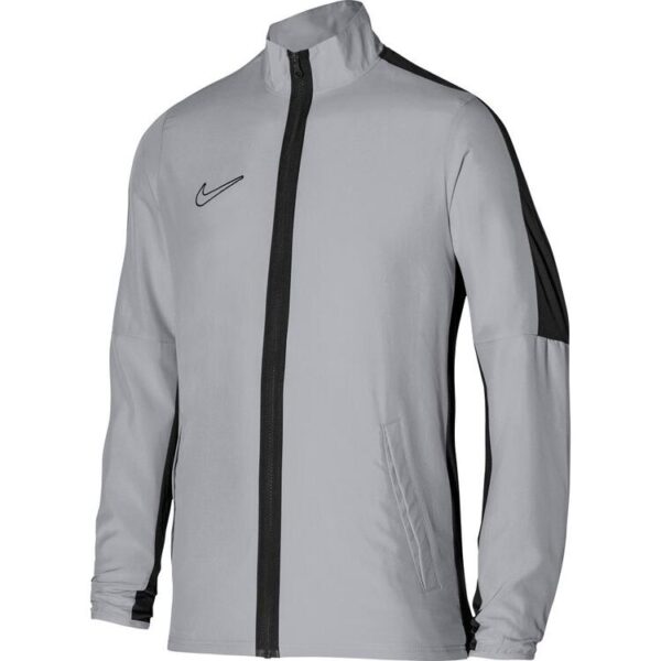 nike academy 23 praesentationsjacke herren dr1710 012 wolf grey black white gr l