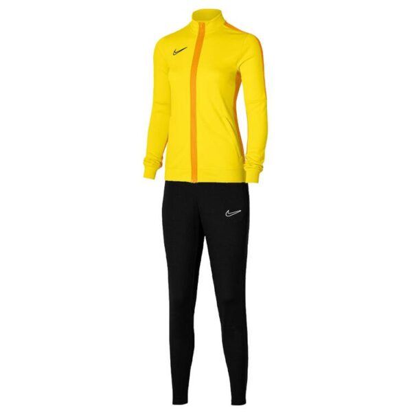 nike academy 23 trainingsanzug damen farbe tour yellow university gold gr s