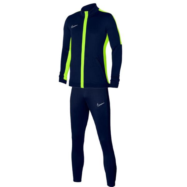 nike academy 23 trainingsanzug kinder farbe obsidian volt gr m 137 147