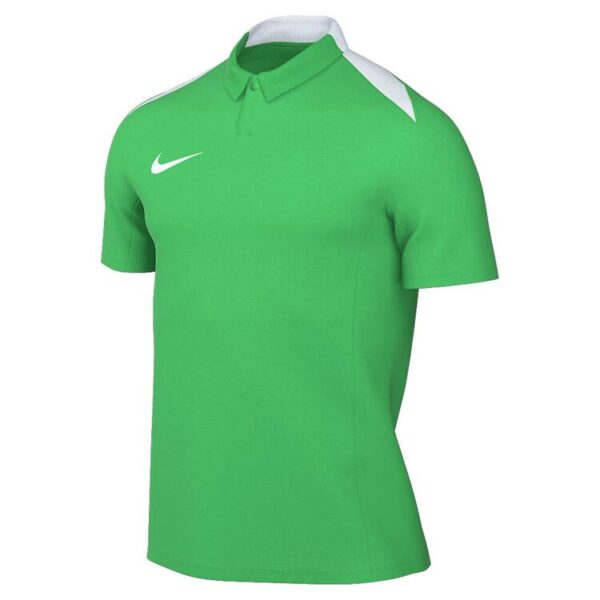 nike academy pro 24 polo shirt herren fd7600 green spark green spark white white gr