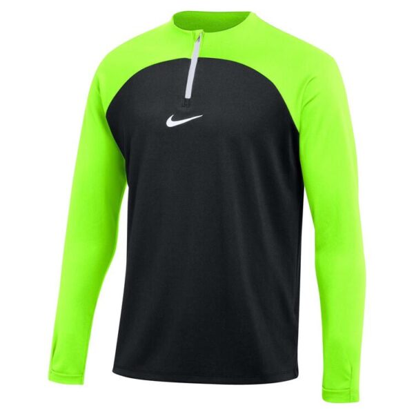 nike academy pro drill top herren dh9230 010 black volt white gr