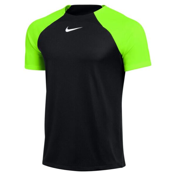 nike academy pro trainingsshirt herren dh9225 010 black volt white gr m