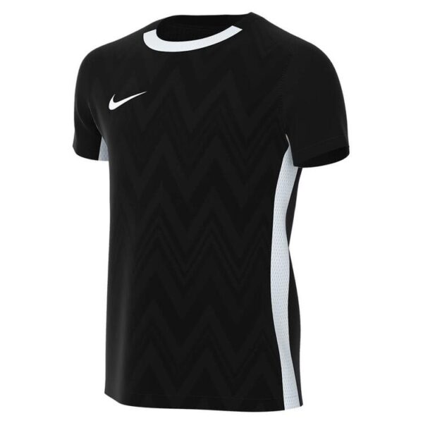 nike challenge v trikot kinder fd7426 black white white gr