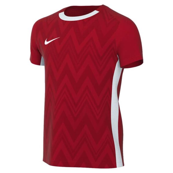 nike challenge v trikot kinder fd7426 university red white white gr l