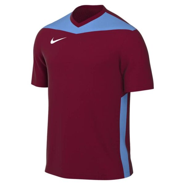 nike dri fit park derby iv fussballtrikot fuer jugendliche stock fd7438 team red university blue white gr l