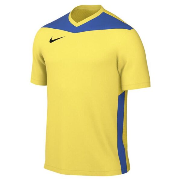 nike dri fit park derby iv fussballtrikot fuer jugendliche stock fd7438 tour yellow royal blue black gr s