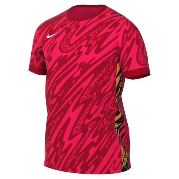 nike gardien v torwart trikot herren fd7482 laser crimson university red white gr