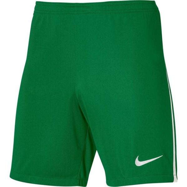 nike league iii knit short herren dr0960 302 pine green white white gr l