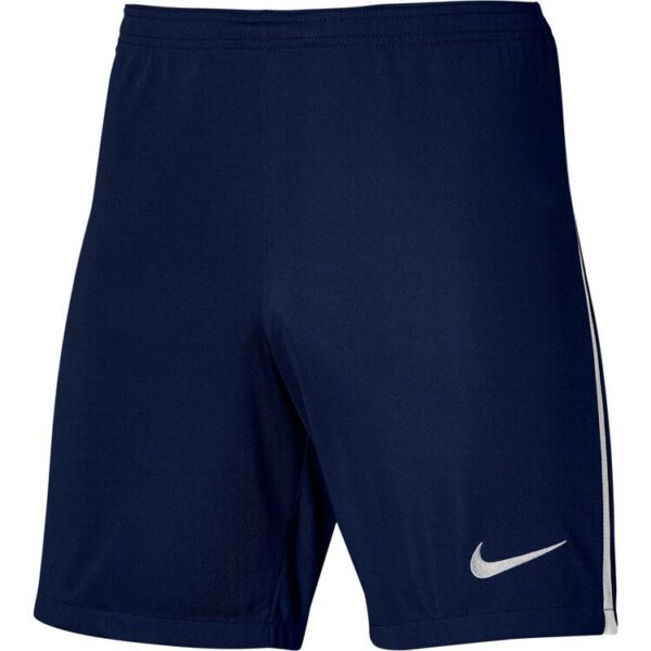 nike league iii knit short herren dr0960 410 midnight navy white white gr l