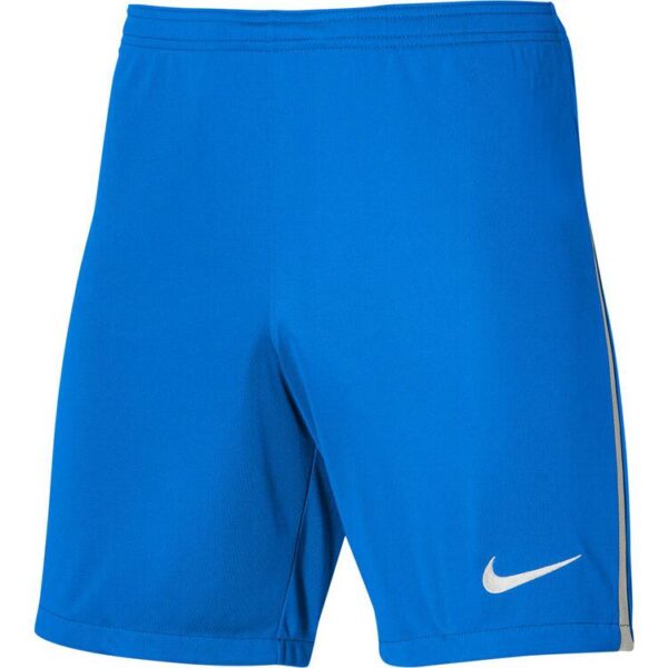 nike league iii knit short herren dr0960 463 royal blue white white gr m