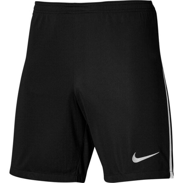 nike league iii knit short kinder dr0968 010 black white white gr l