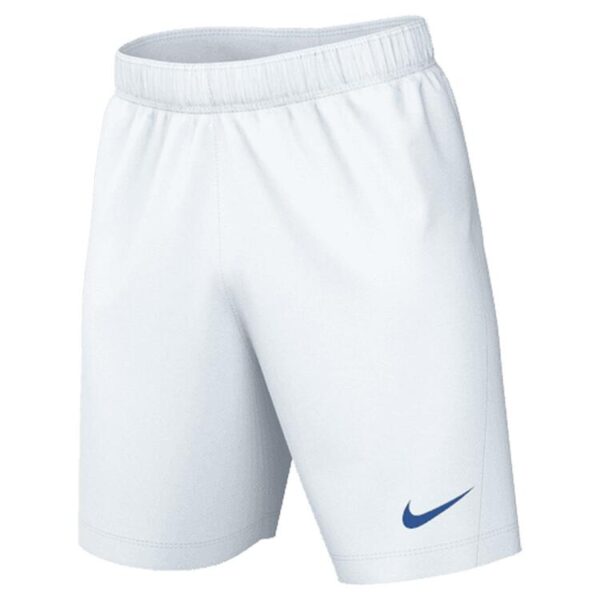 nike park iii short bv6855 white royal blue