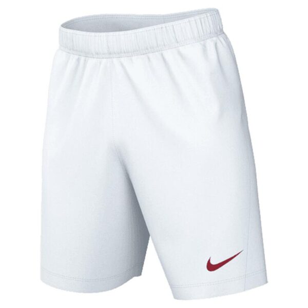 nike park iii short bv6855 white university red l