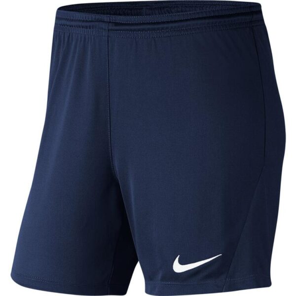 nike park iii short damen bv6860 410 midnight navy white gr