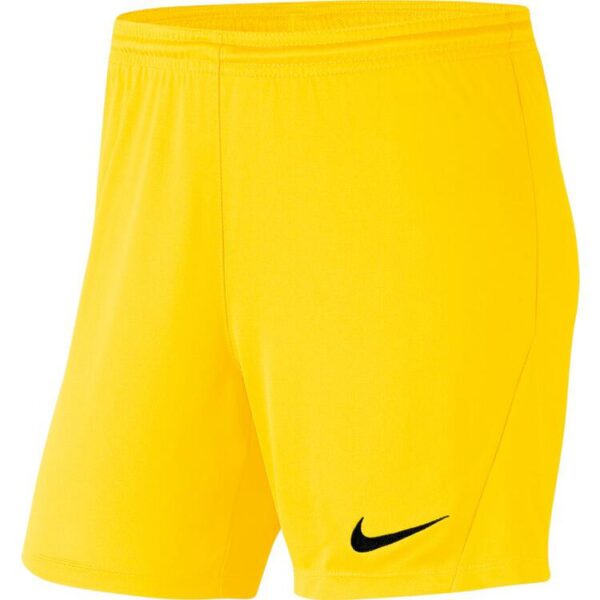 nike park iii short damen bv6860 719 tour yellow black gr