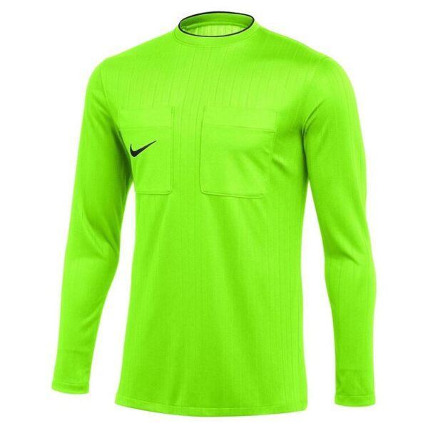 nike referee ii schiedsrichter trikot herren langarm dh8027 702 volt black gr s