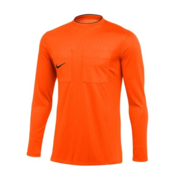 nike referee ii schiedsrichter trikot herren langarm dh8027 819 safety orange black gr m