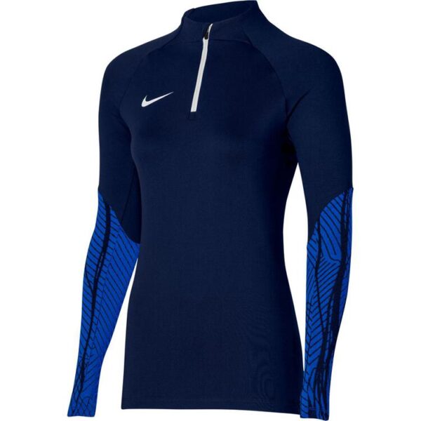 nike strike 23 drill top damen dr2296 451 obsidian obsidian royal blue gr m