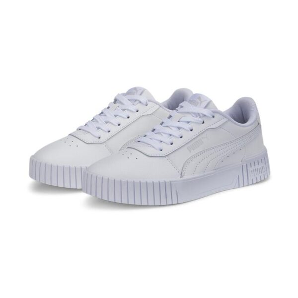 puma carina 20 jr 386185 puma white puma white puma silver gr 355