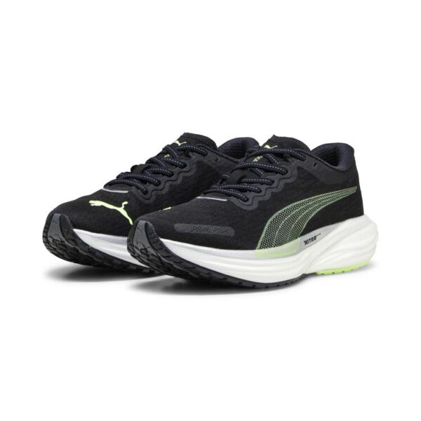 puma deviate nitro 2 wns 376855 puma black speed green puma silver gr 38