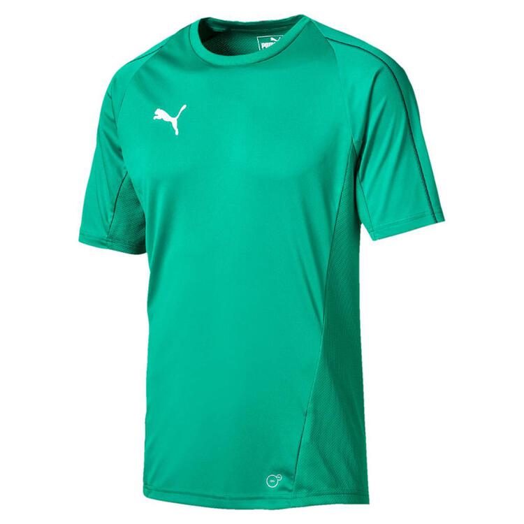 puma final training jersey pepper green puma black 655292 5 gr l