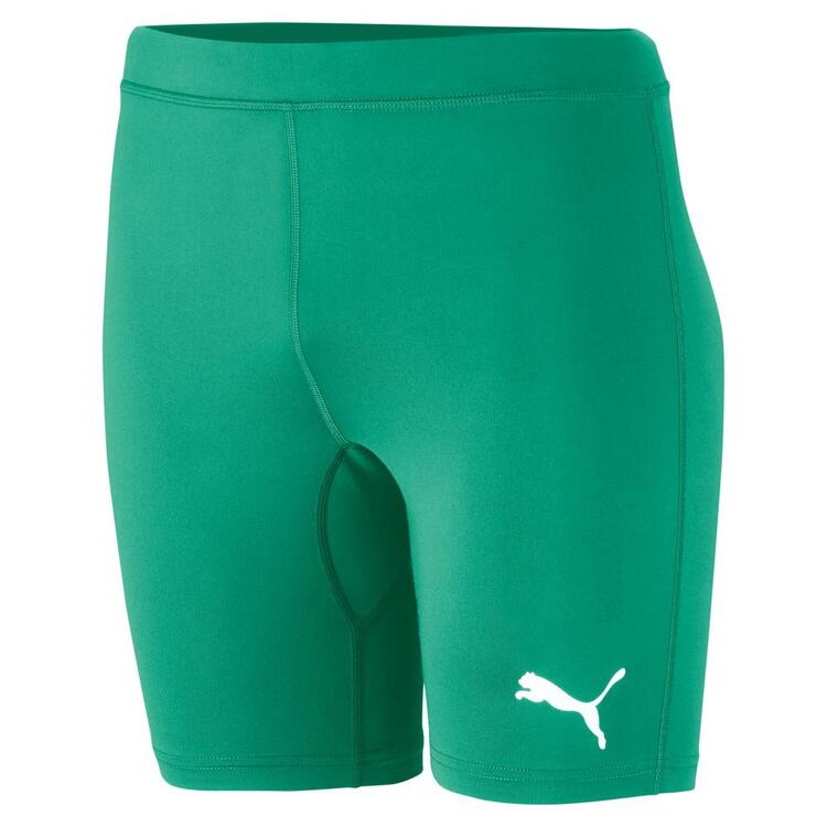 puma liga baselayer short tight 655924 pepper green gr l