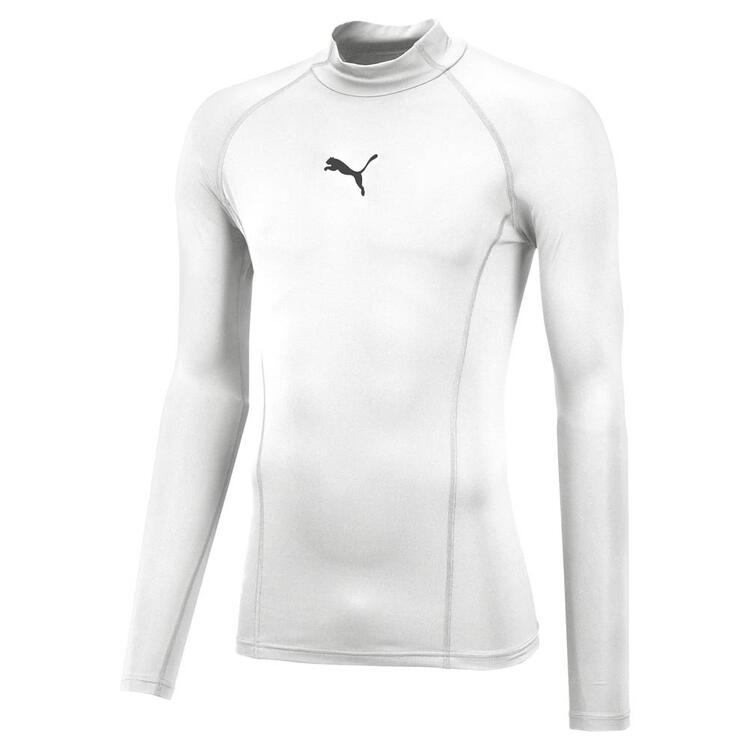 puma liga baselayer tee ls warm 655922 puma white gr