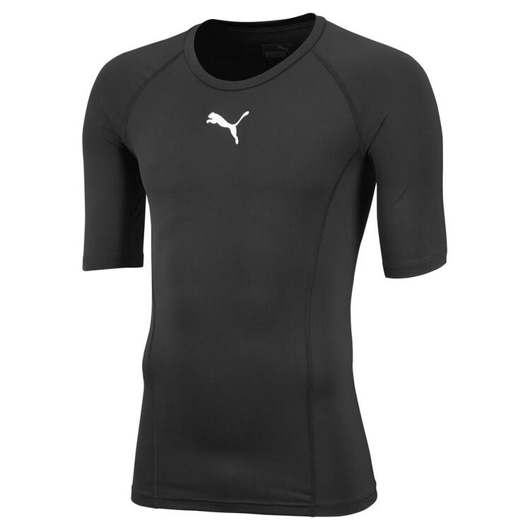 puma liga baselayer tee ss jr 655919 puma black gr 116