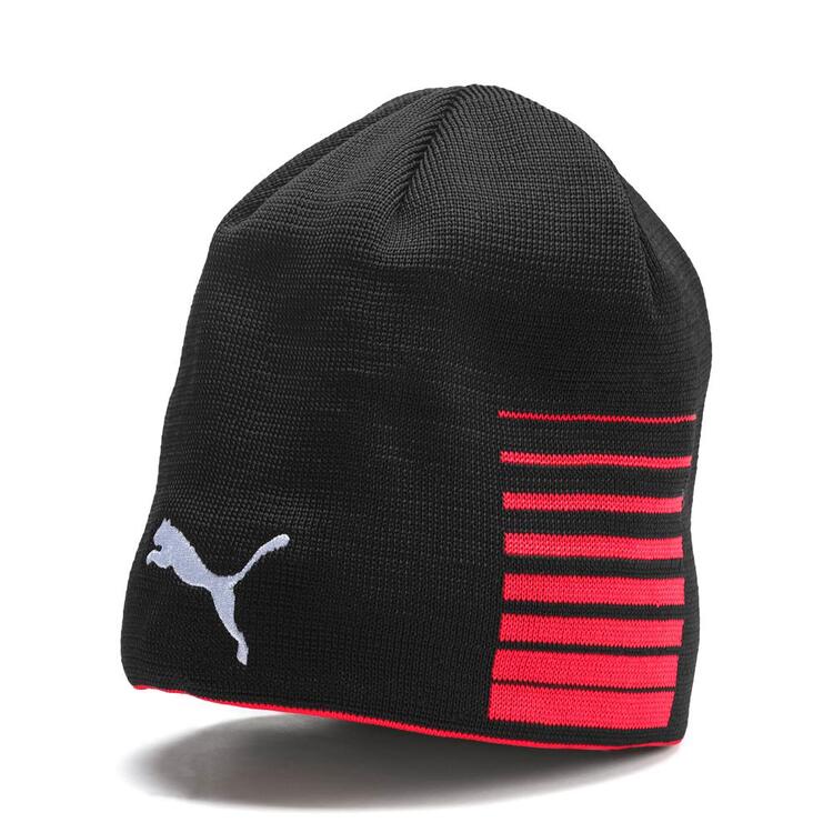 puma liga reversible beanie 022357 puma red puma black gr osfa