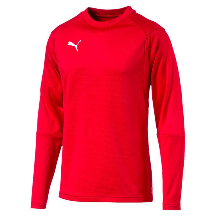 puma liga training sweat puma red puma white 655669 1 gr m