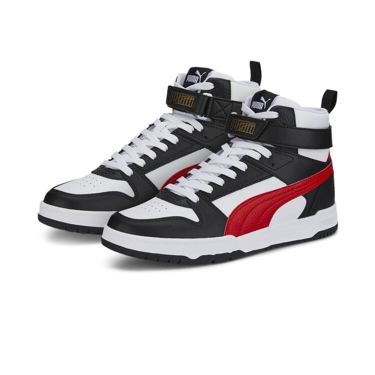 puma rbd game 385839 puma white high risk red puma black puma team gold gr 37